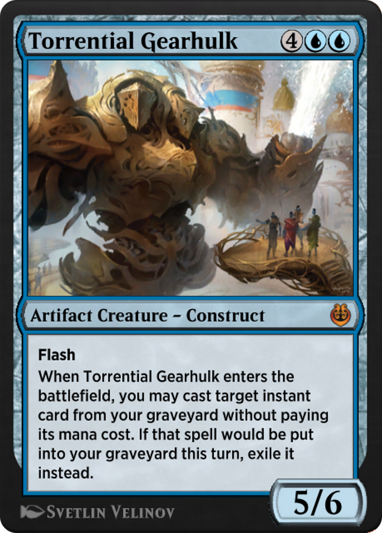 Torrential Gearhulk (KLR-070) [Kaladesh Remastered]