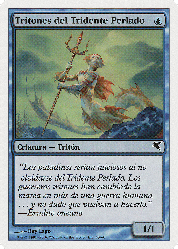 Merfolk of the Pearl Trident (PSAL-E43) [Salvat 2005]