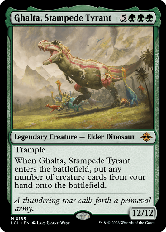 Ghalta, tyran de la Ruée [Les Cavernes Oubliées d'Ixalan]