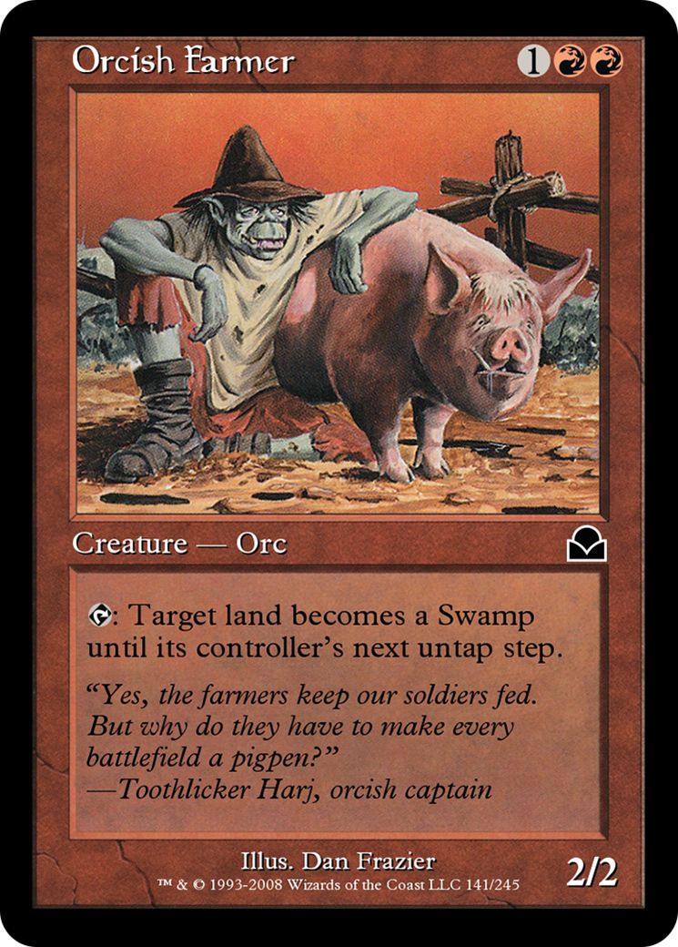 Orcish Farmer (ME2-141) [Masters Edition II] Foil