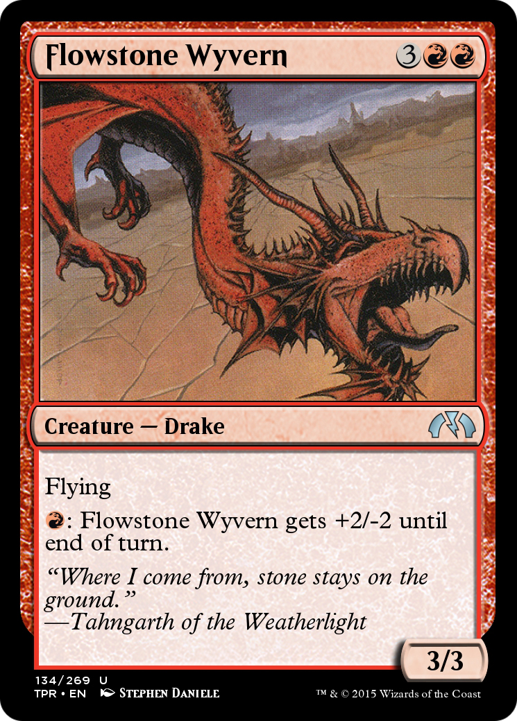 Flowstone Wyvern (TPR-134) [Tempest Remastered]