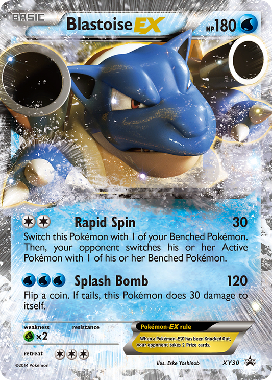 Tortank EX (XY30) [XY : Promos Étoiles Noires]