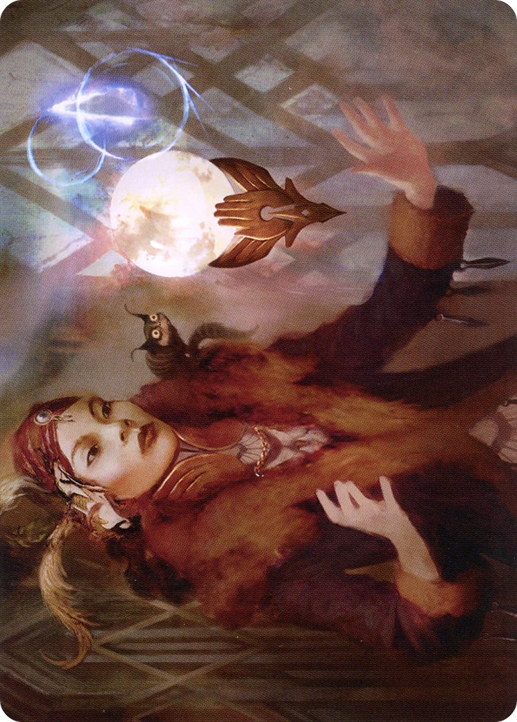 Misfortune Teller // Misfortune Teller (ASNC-058) (Borderless) [New Capenna Art Series]