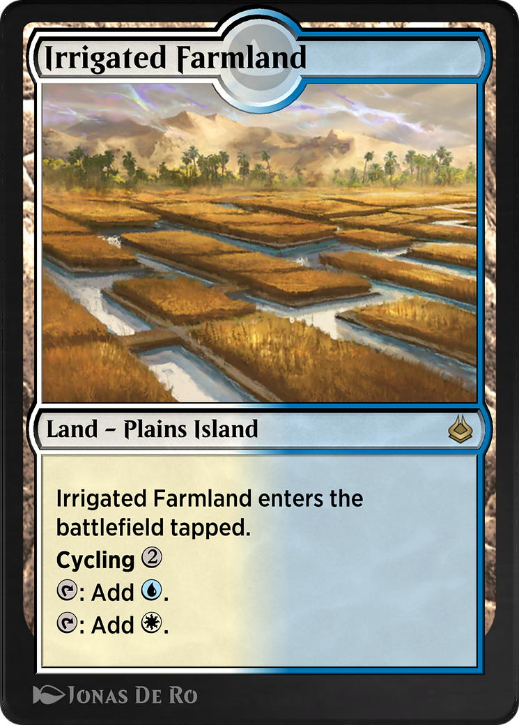 Irrigated Farmland (AKR-304) [Amonkhet Remastered]