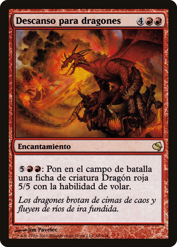 Dragon Roost (Spanish) - "Descanso para dragones" (PS11-099) [Salvat 2011]