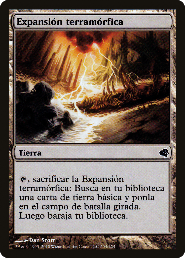 Terramorphic Expanse (Spanish) - "Expansion terramorfica" (PS11-204) [Salvat 2011]