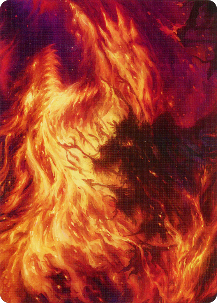 Stoke the Flames // Stoke the Flames (AMOM-038) (Borderless) [March of the Machine Art Series] Foil