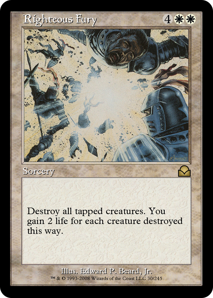 Righteous Fury (ME2-030) [Masters Edition II]