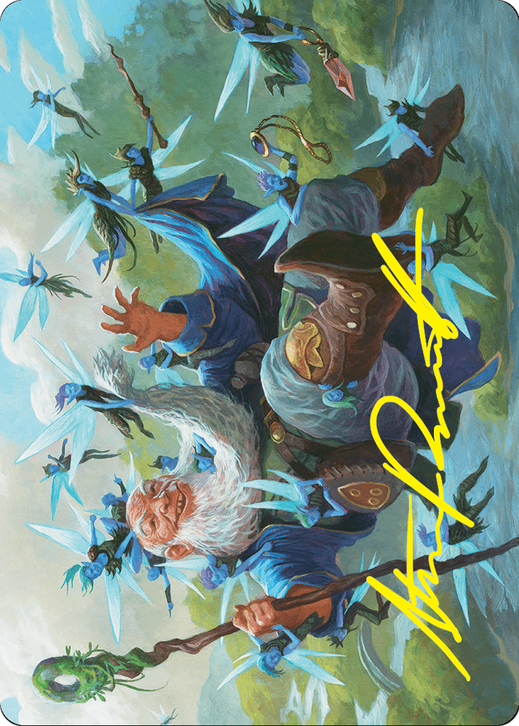 Mischievous Mystic // Mischievous Mystic (AFDN-007) (Borderless) [Foundations Art Series] Foil