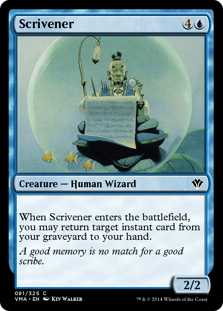 Scrivener (VMA-091) [Vintage Masters]