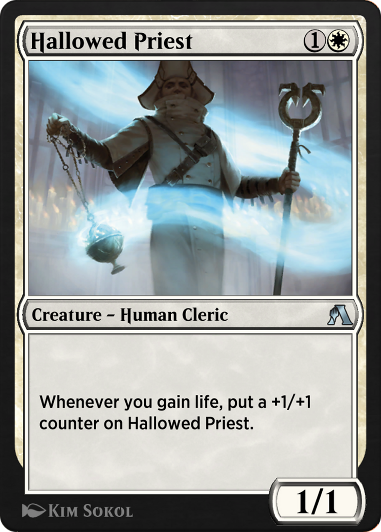 Hallowed Priest (ANB-009) [Arena Beginner Set]