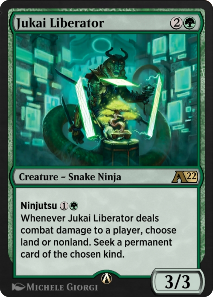 Jukai Liberator (YNEO-027) [Alchemy: Kamigawa]