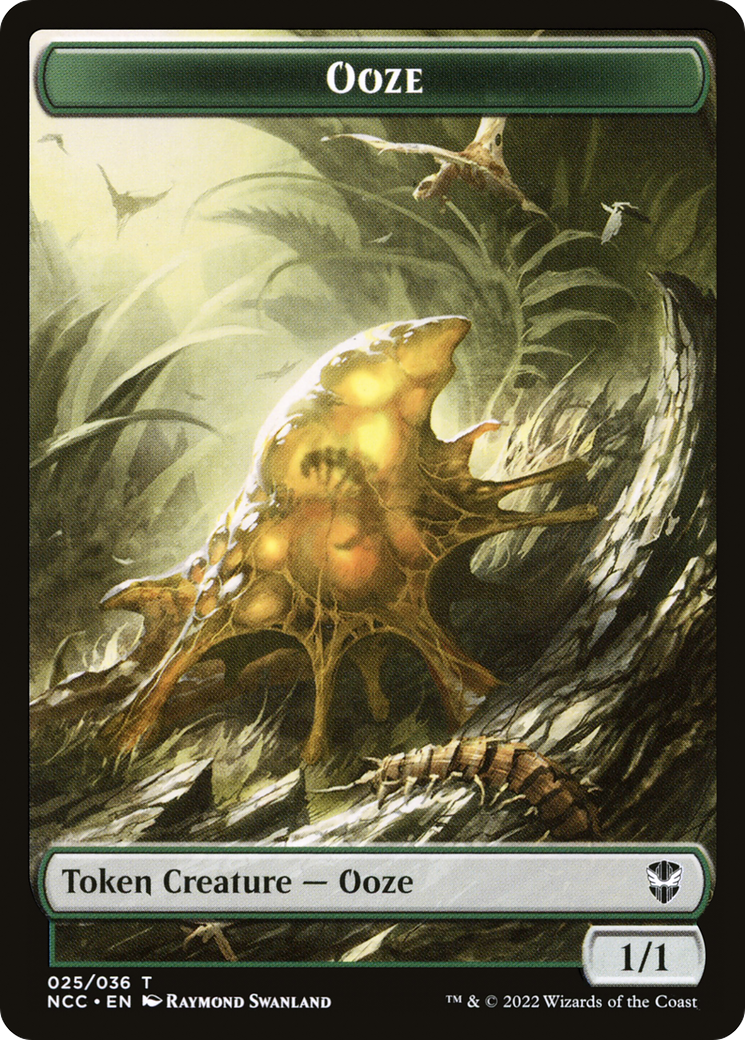 Ooze (TNCC-025) [New Capenna Commander Tokens]