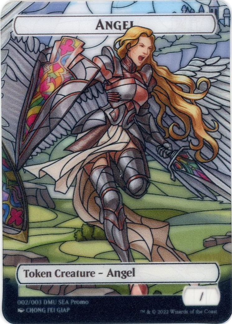 Angel (PTDMU-002) [Dominaria United Southeast Asia Tokens]