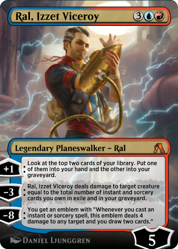 Ral, Izzet Viceroy (PANA-001) [MTG Arena Promos]