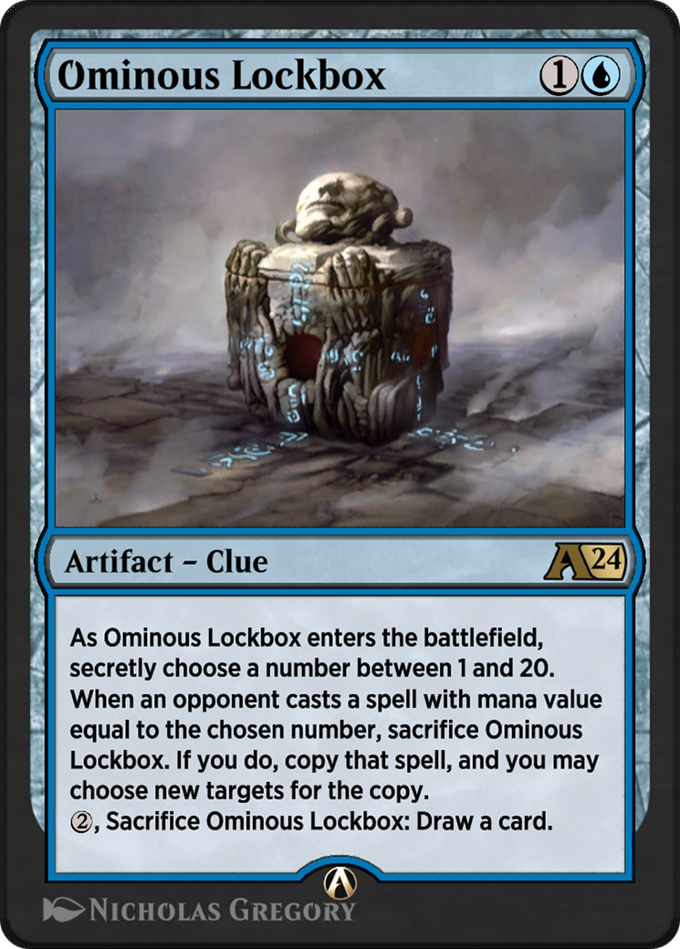 Ominous Lockbox (YMKM-008) [Alchemy: Murders at Karlov Manor ]