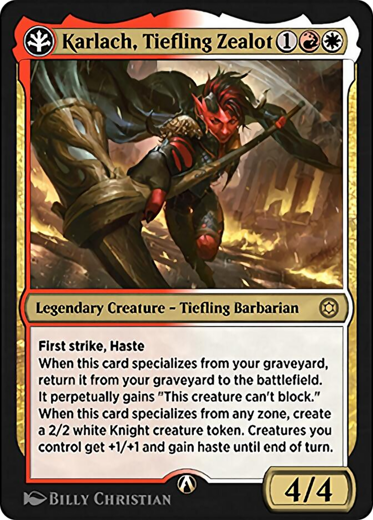Karlach, Tiefling Zealot (HBG-14W) [Alchemy Horizons: Baldur's Gate]