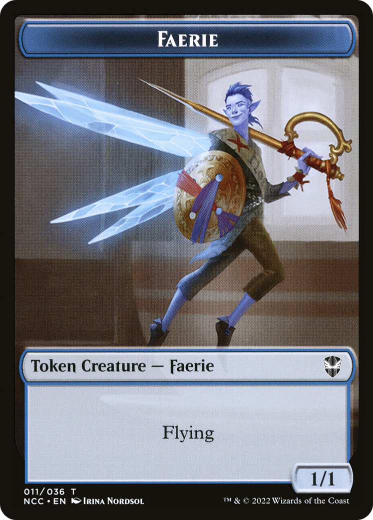 Faerie (TNCC-011) [New Capenna Commander Tokens]