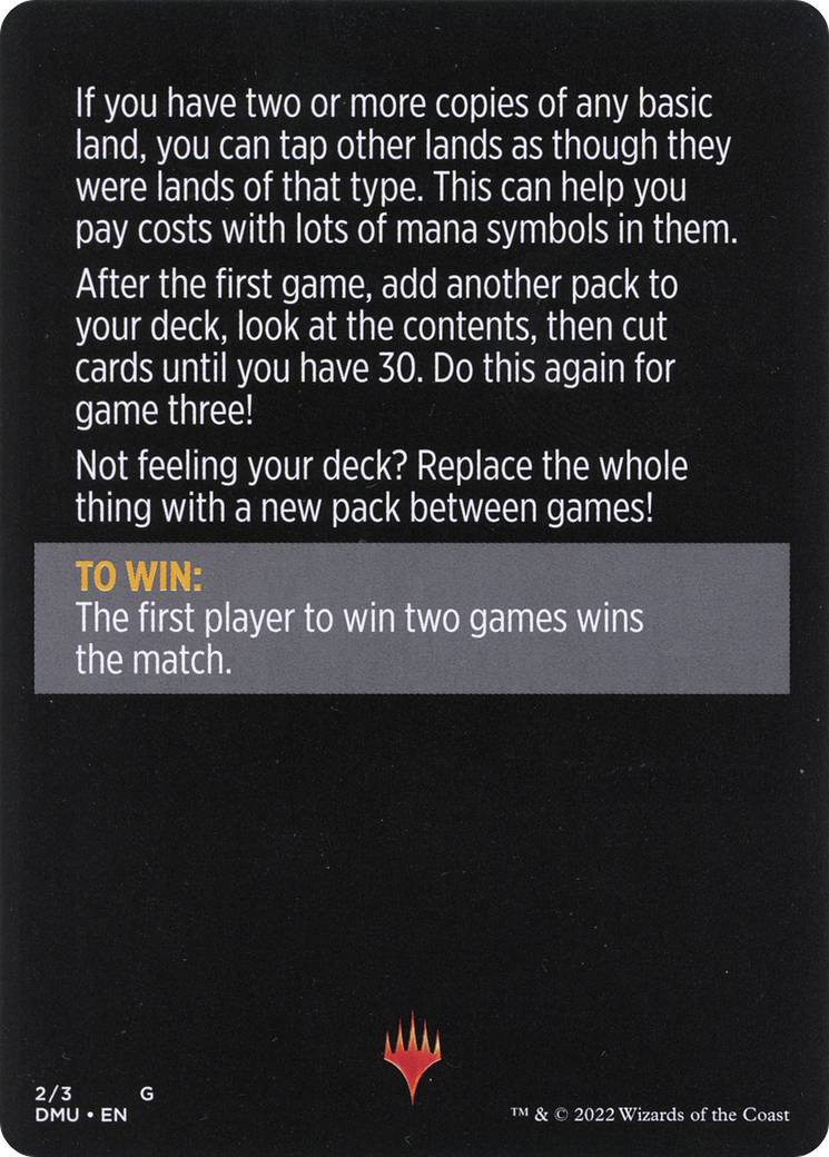 Mini-Master // Mini-Master (cont'd) (MDMU-002) [Dominaria United Minigames]