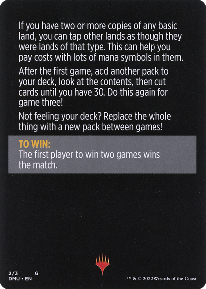 Mini-Master // Mini-Master (cont'd) (MDMU-002) [Dominaria United Minigames]