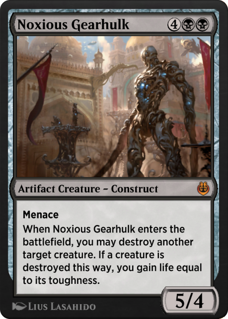 Noxious Gearhulk (KLR-104) [Kaladesh Remastered]