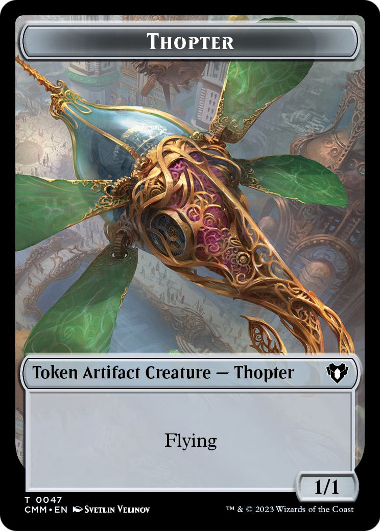 Thopter (TCMM-047) [Commander Masters Tokens]