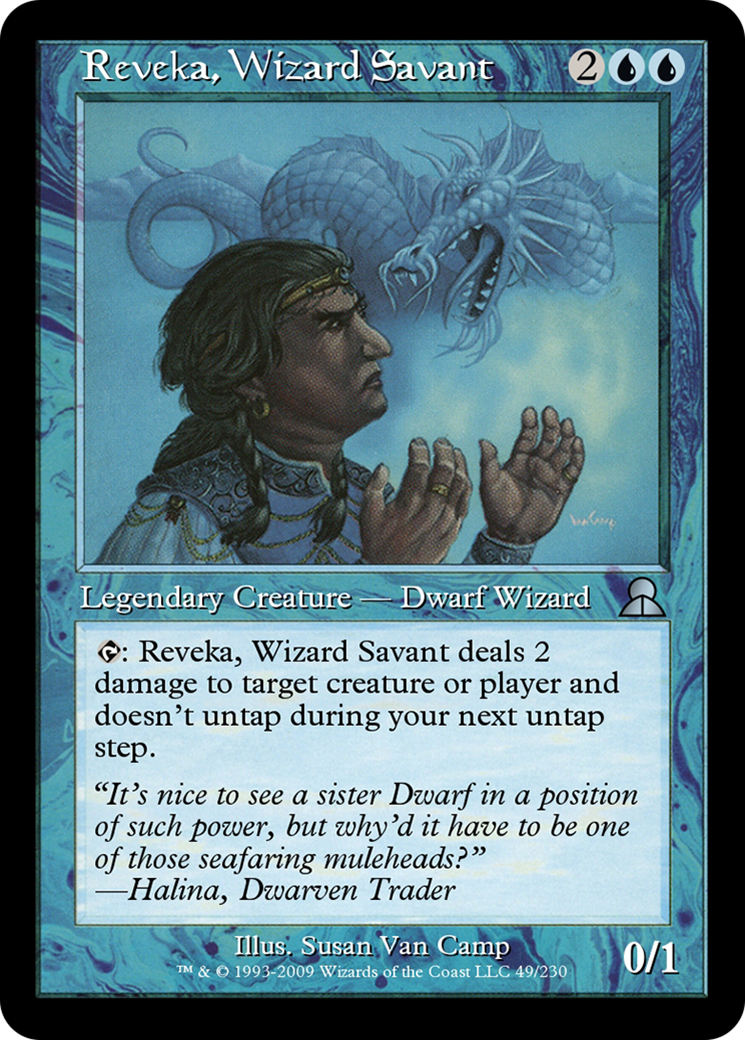 Reveka, Wizard Savant (ME3-049) [Masters Edition III] Foil