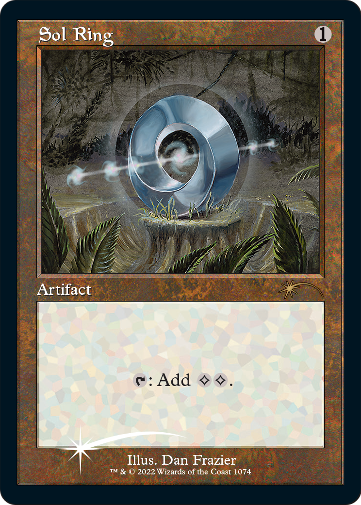 Sol Ring (Retro Frame) (Foil Etched) (SLD-1074) [Secret Lair Drop Series] Foil