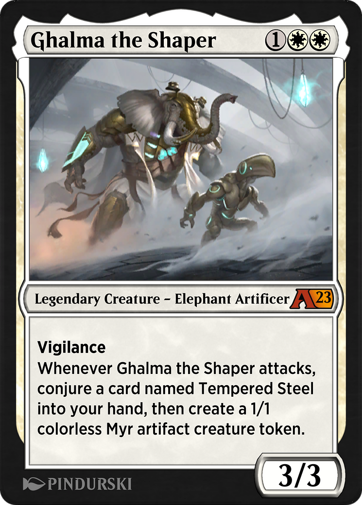Ghalma the Shaper (YONE-001) [Alchemy: Phyrexia]