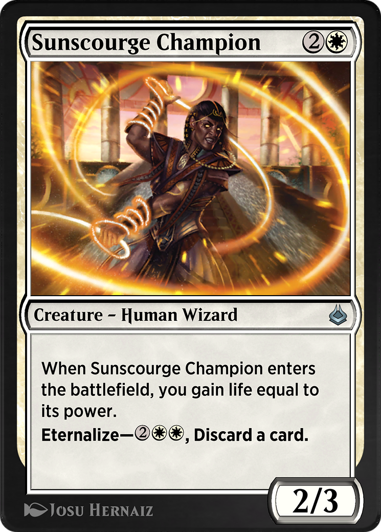 Sunscourge Champion (AKR-038) [Amonkhet Remastered]
