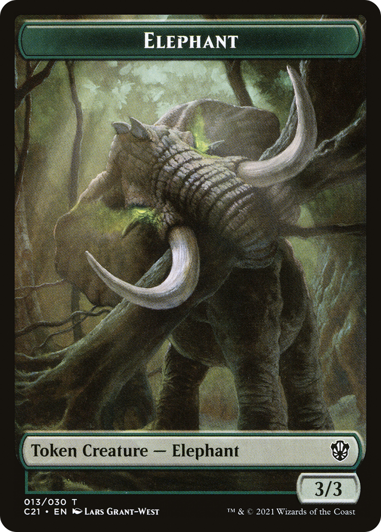 Elephant (TC21-013) [Commander 2021 Tokens]