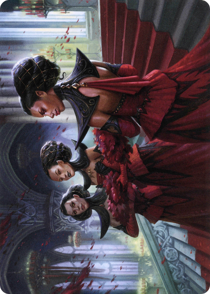 Olivia's Attendants // Olivia's Attendants (AVOW-047) (Borderless) [Crimson Vow Art Series]