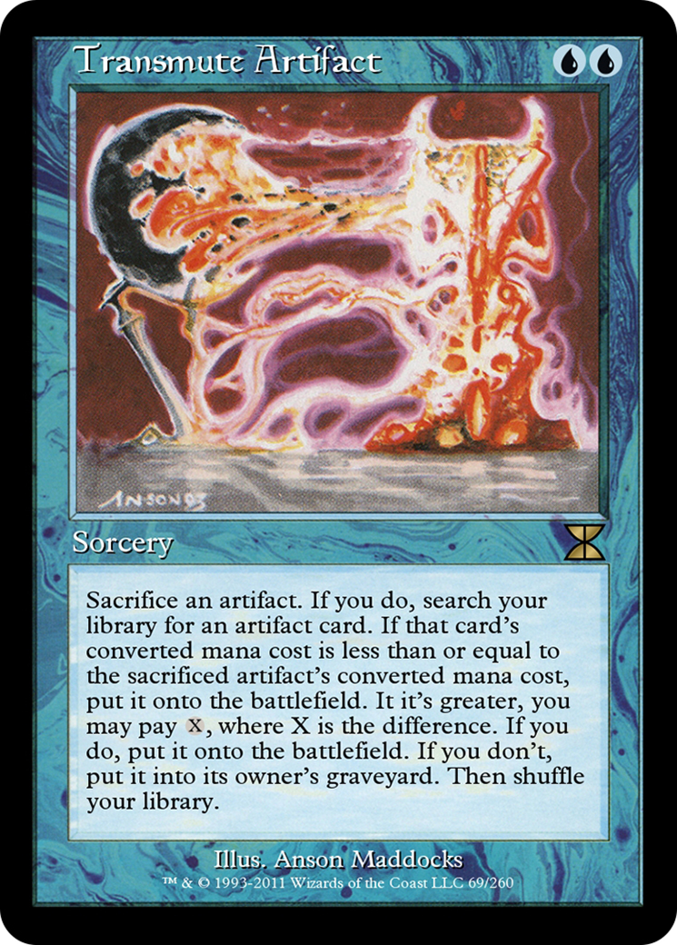 Transmute Artifact (ME4-069) [Masters Edition IV] Foil