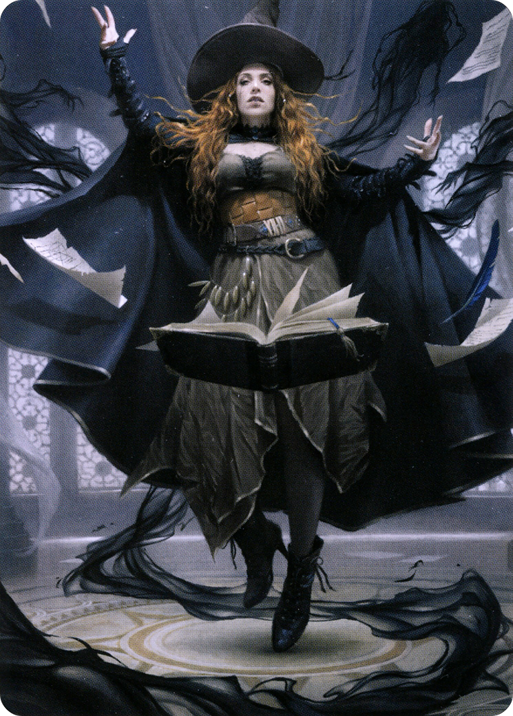 Tasha, the Witch Queen // Tasha, the Witch Queen (ACLB-041) (Borderless) [Battle for Baldur's Gate Art Series]