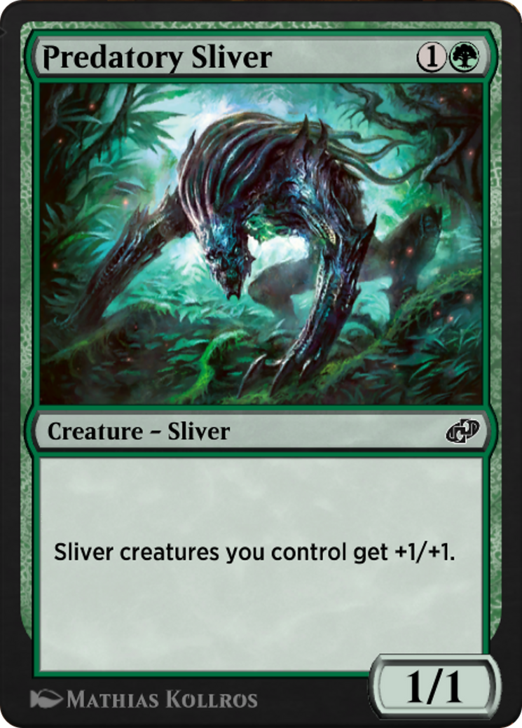 Predatory Sliver (J21-619) [Jumpstart: Historic Horizons]