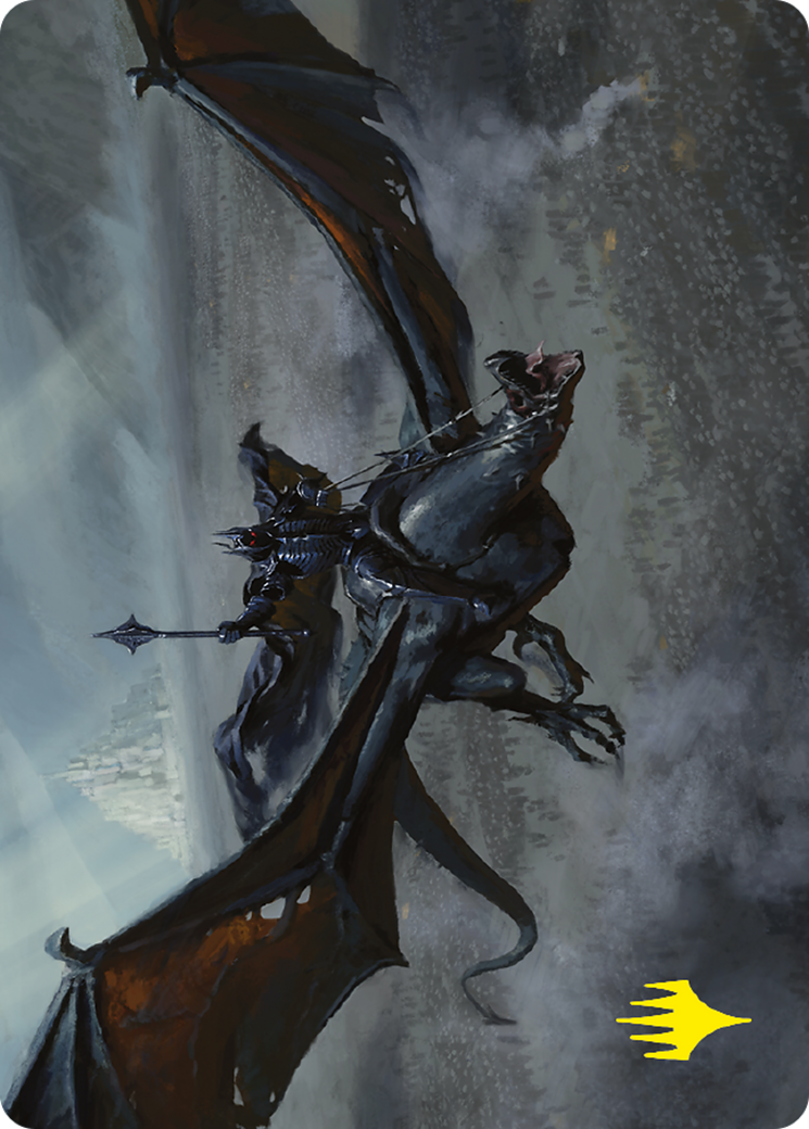 Lord of the Nazgûl // Lord of the Nazgûl (ALTR-064) (Borderless) [Tales of Middle-earth Art Series] Foil