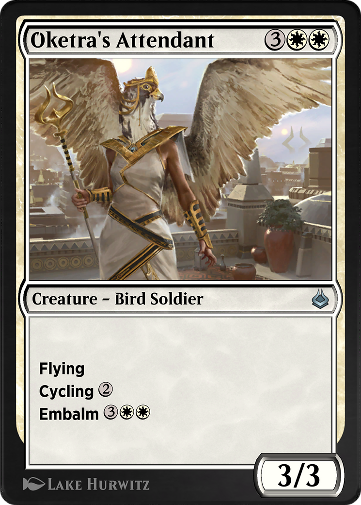 Oketra's Attendant (AKR-028) [Amonkhet Remastered]