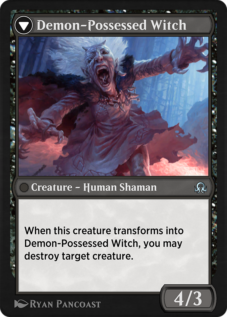Kindly Stranger // Demon-Possessed Witch (SIR-107) [Shadows over Innistrad Remastered]