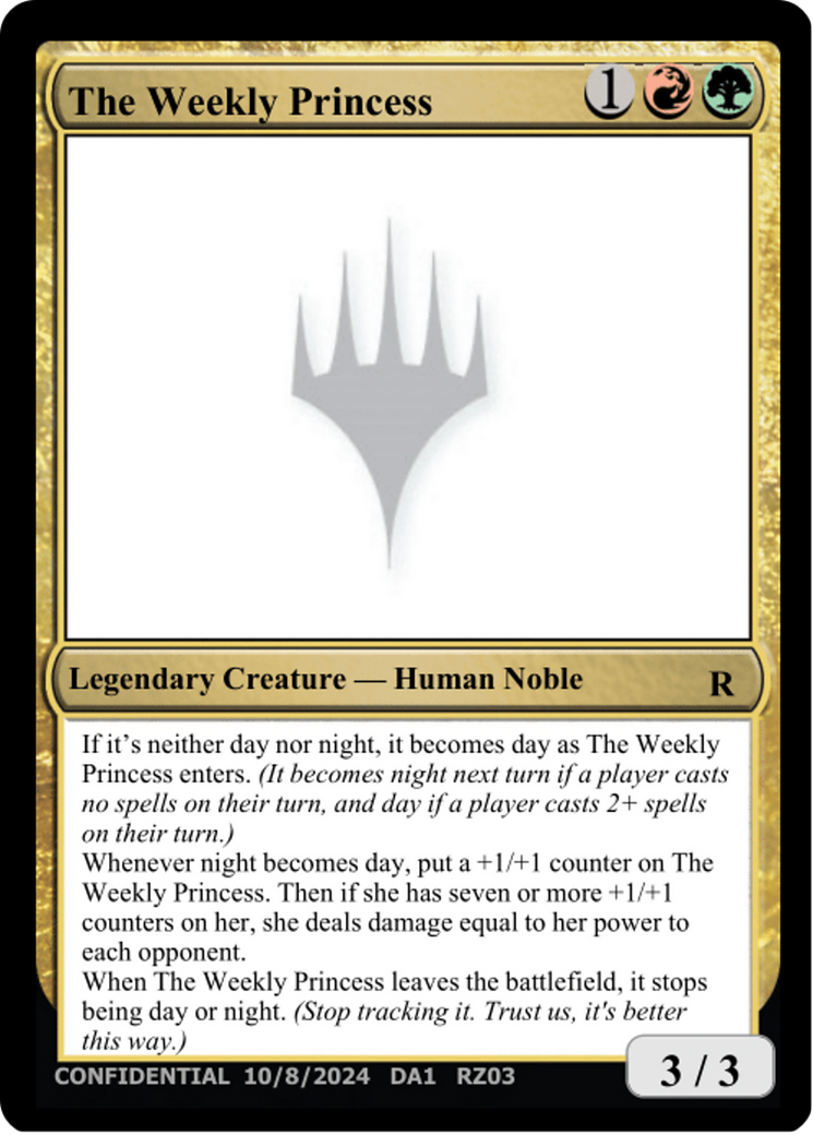 The Weekly Princess (UNK-RZ03E) [Unknown Event]