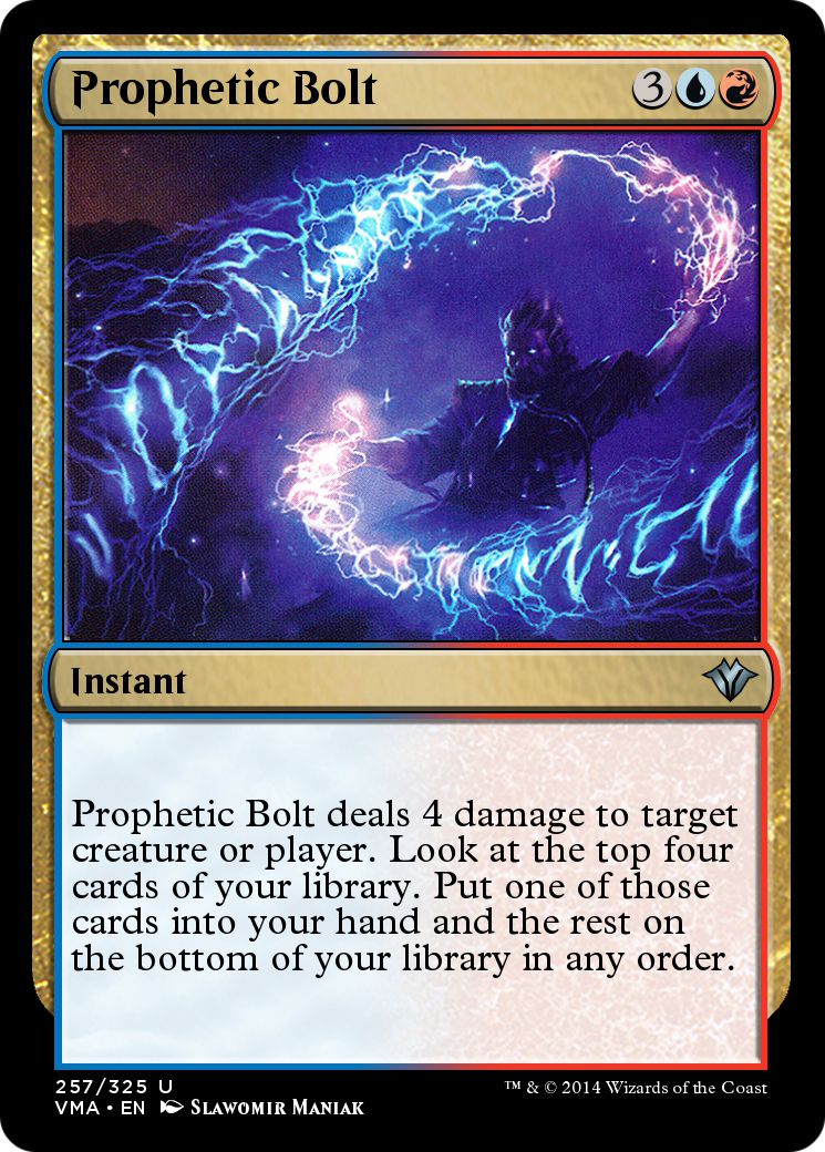 Prophetic Bolt (VMA-257) [Vintage Masters]