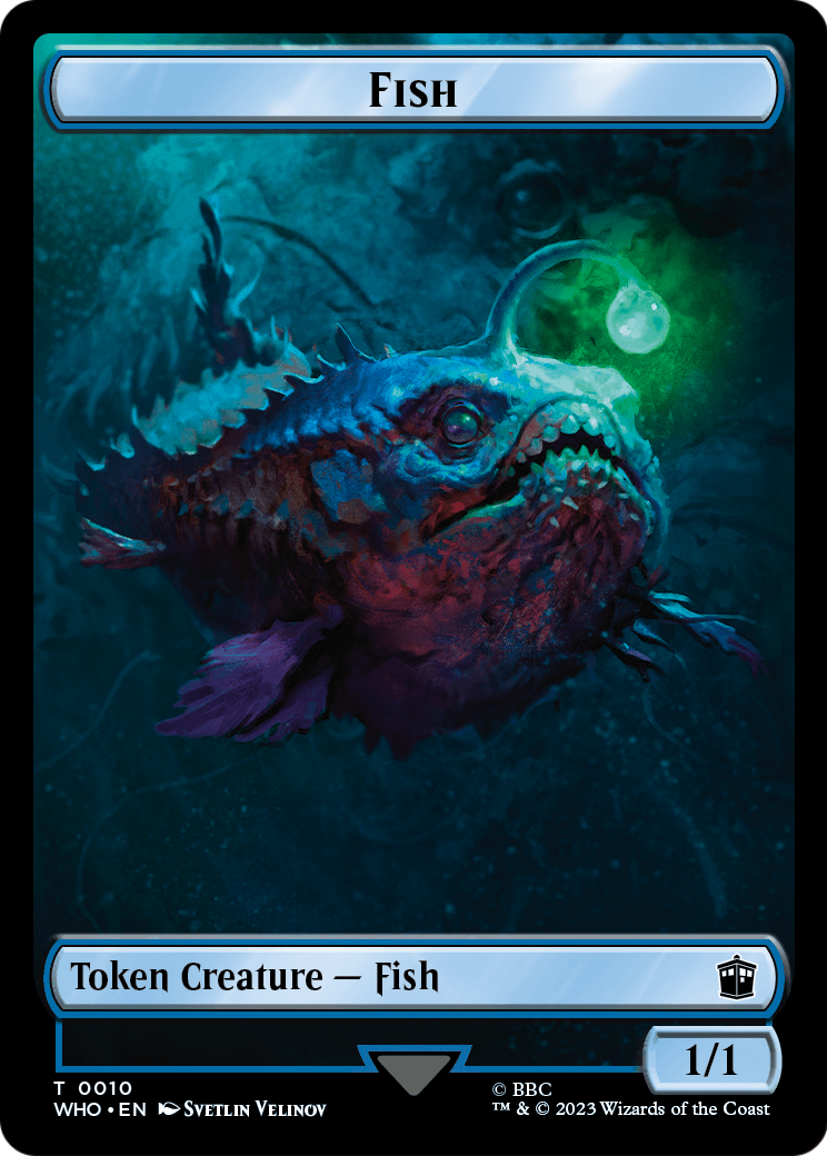 Fish (TWHO-010) [Doctor Who Tokens] Foil