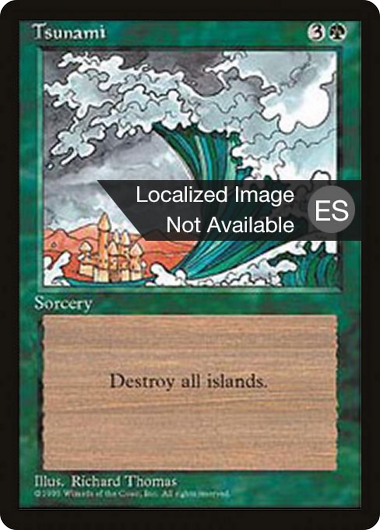 Tsunami (4BB-278) [Fourth Edition Foreign Black Border]