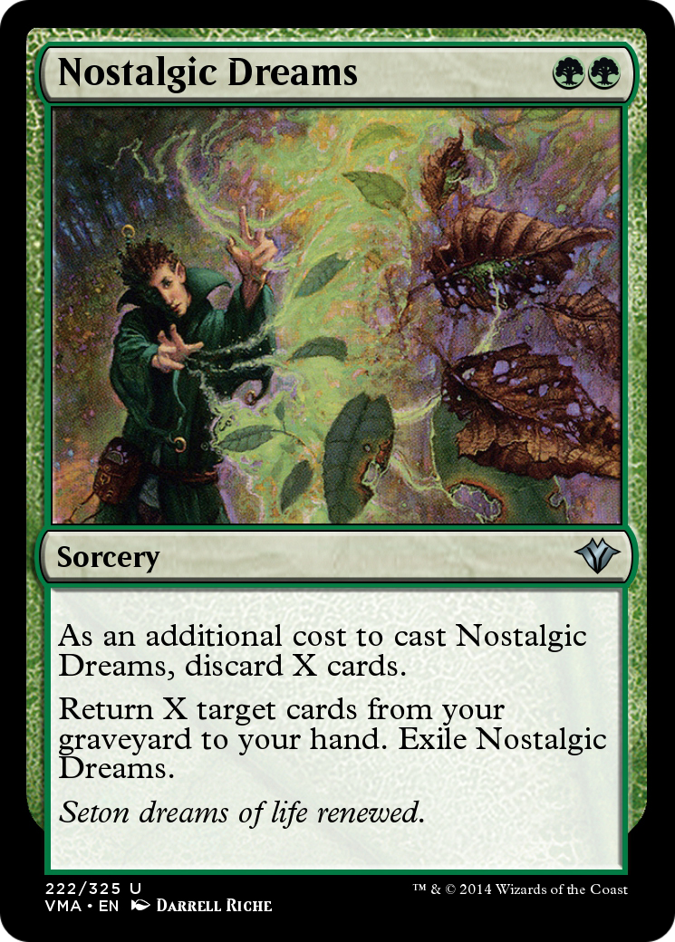 Nostalgic Dreams (VMA-222) [Vintage Masters] Foil