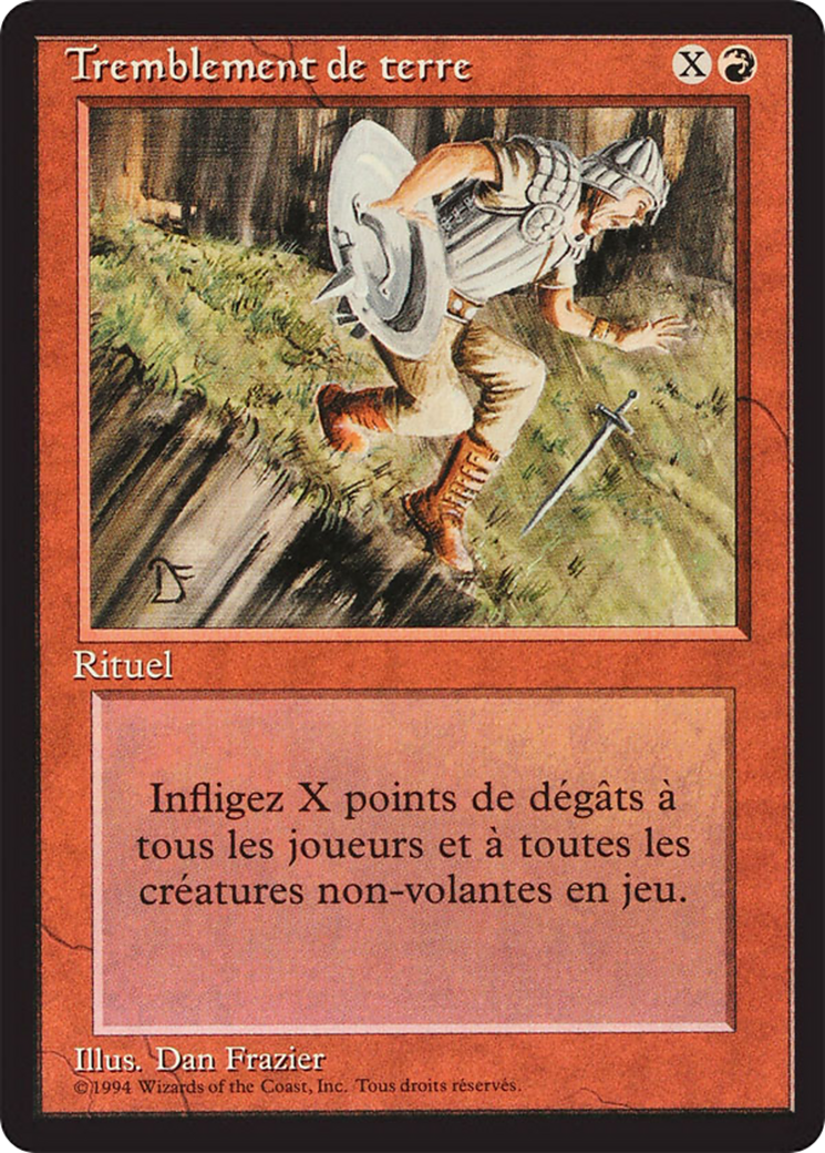 Earthquake (FBB-148) [Foreign Black Border]