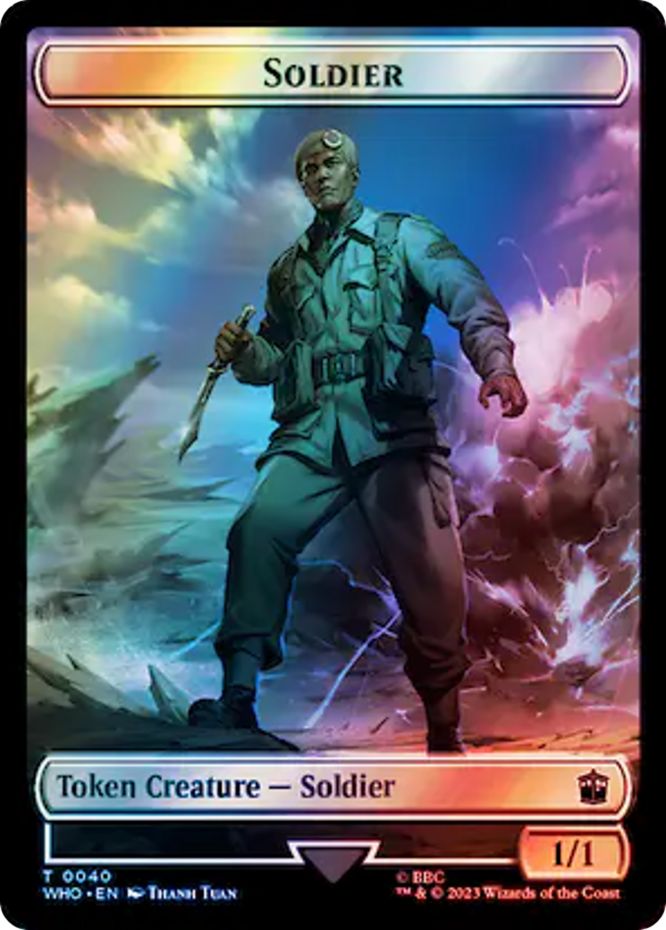 Soldier (TWHO-040) [Doctor Who Tokens] Foil