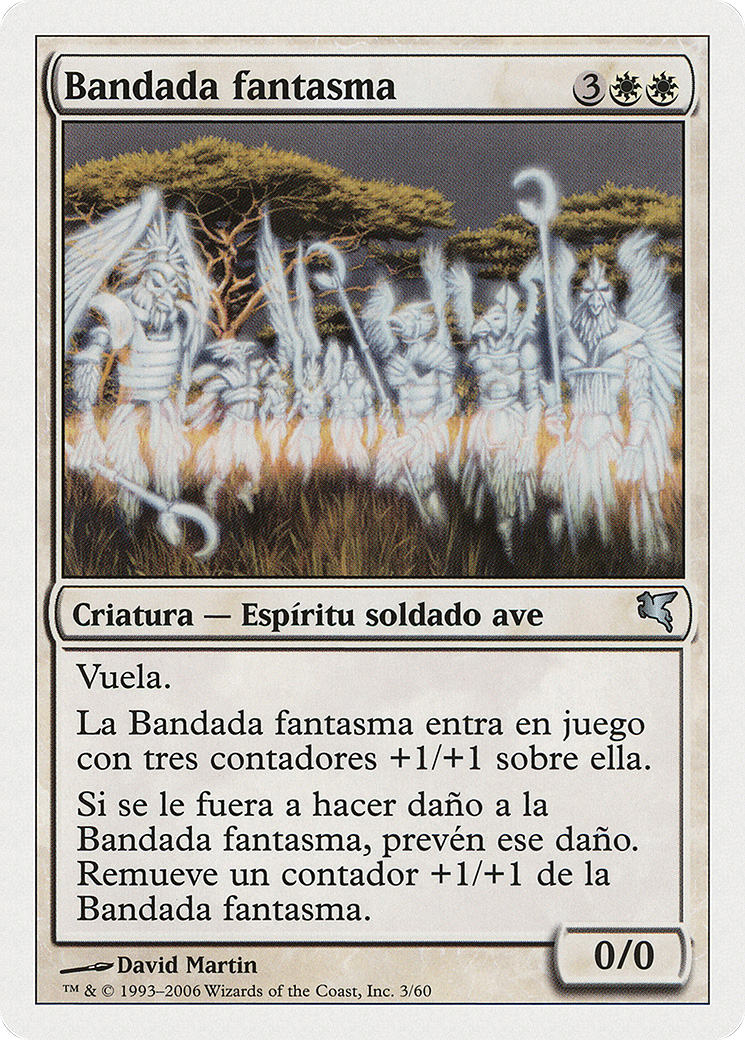 Phantom Flock (Spanish) - "Bandada fantasma" (PSAL-0C3) [Salvat 2005]