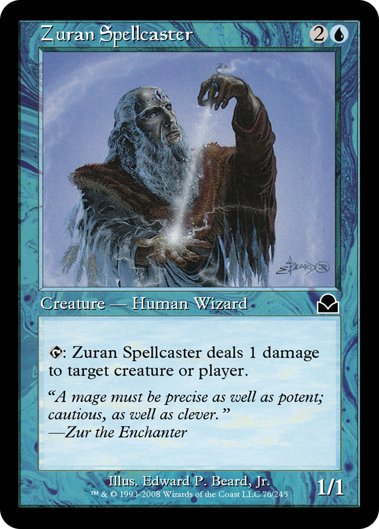 Zuran Spellcaster (ME2-076) [Masters Edition II]
