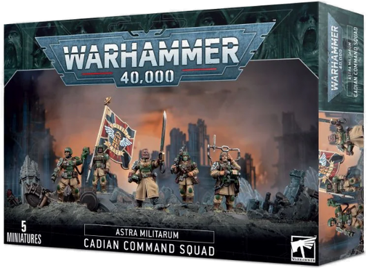 Astra Militarum: Cadian Command Squad