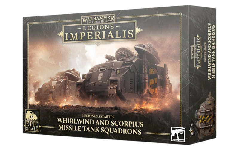 Legions Imperialis Legiones Astartes: Whirlwind and Scorpius Missile Tank Squadron