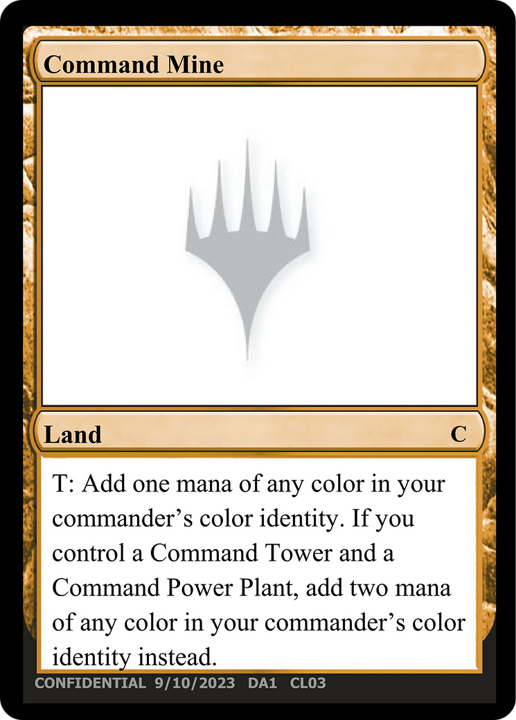 Command Mine (UNK-CL03B) [Unknown Event]